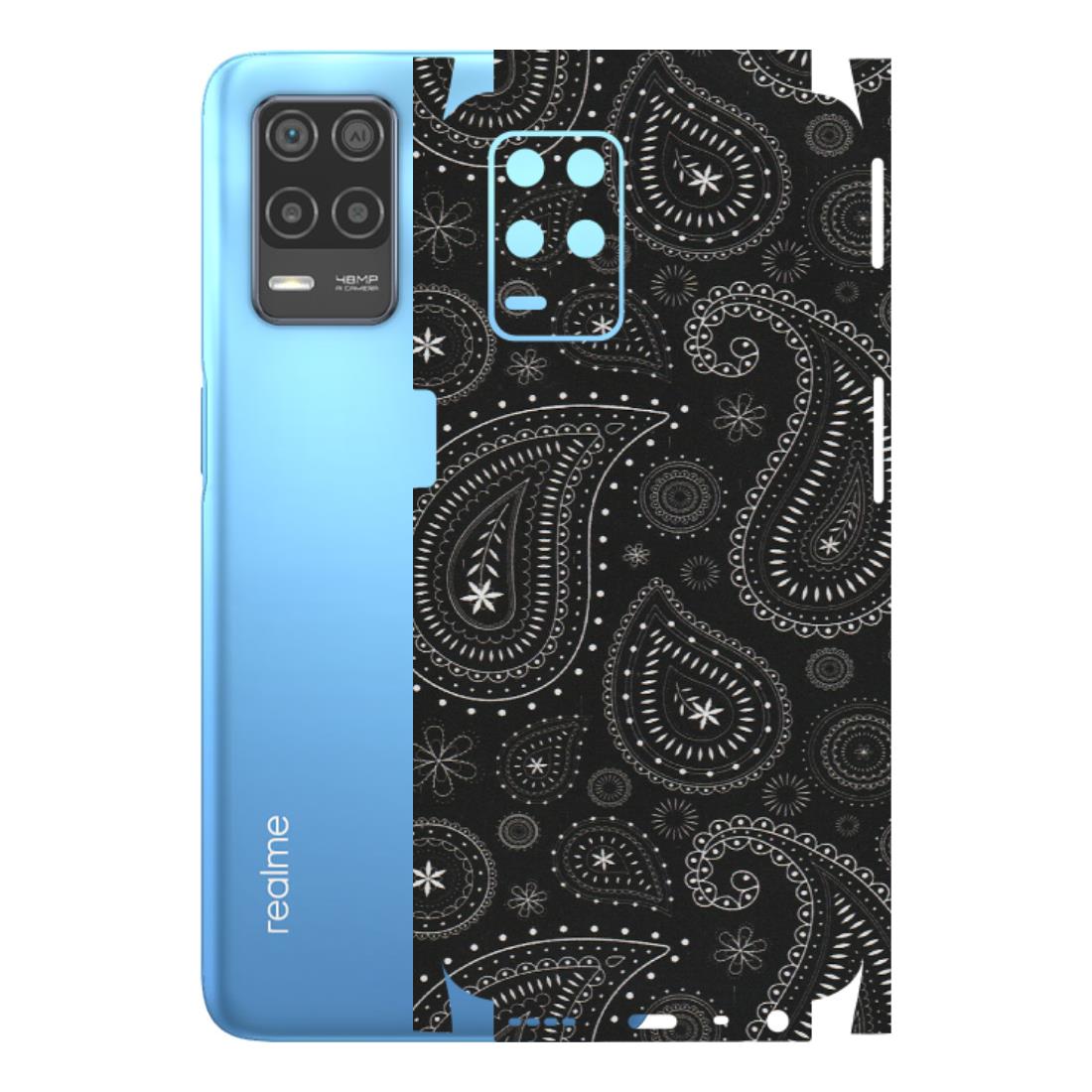 Realme Phone Skins (All Models) - Black Sober Kerry - Matte Finish (M-37) Realme 8 (4G)