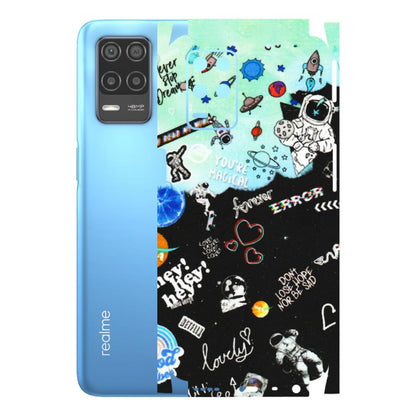 Realme Phone Skins (All Models) - Living In A Space Dream - Matte Finish (M-46) Realme 8 (4G)