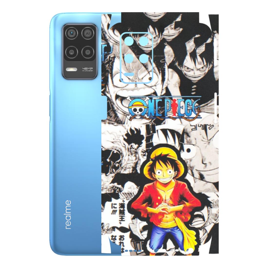 Realme Phone Skins (All Models) - One Piece B&W - Matte Finish (M-63) Realme 8 (4G)
