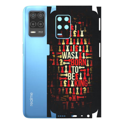 Realme Phone Skins (All Models) - Born To Be King - Matte Finish (M-73) Realme 8 (4G)