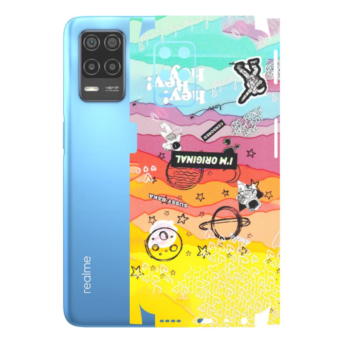 Realme Phone Skins (All Models) - The Original Astronaut - Matte Finish (M-79) Realme 8 (4G)