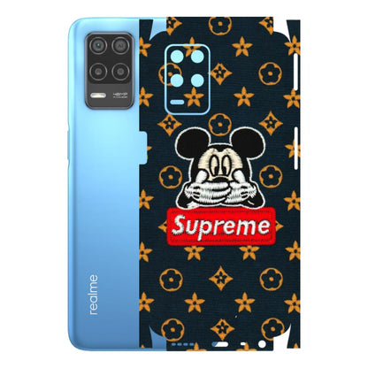 Realme Phone Skins (All Models) - Mickey Supreme - Matte Finish (M-83) Realme 8 (4G)