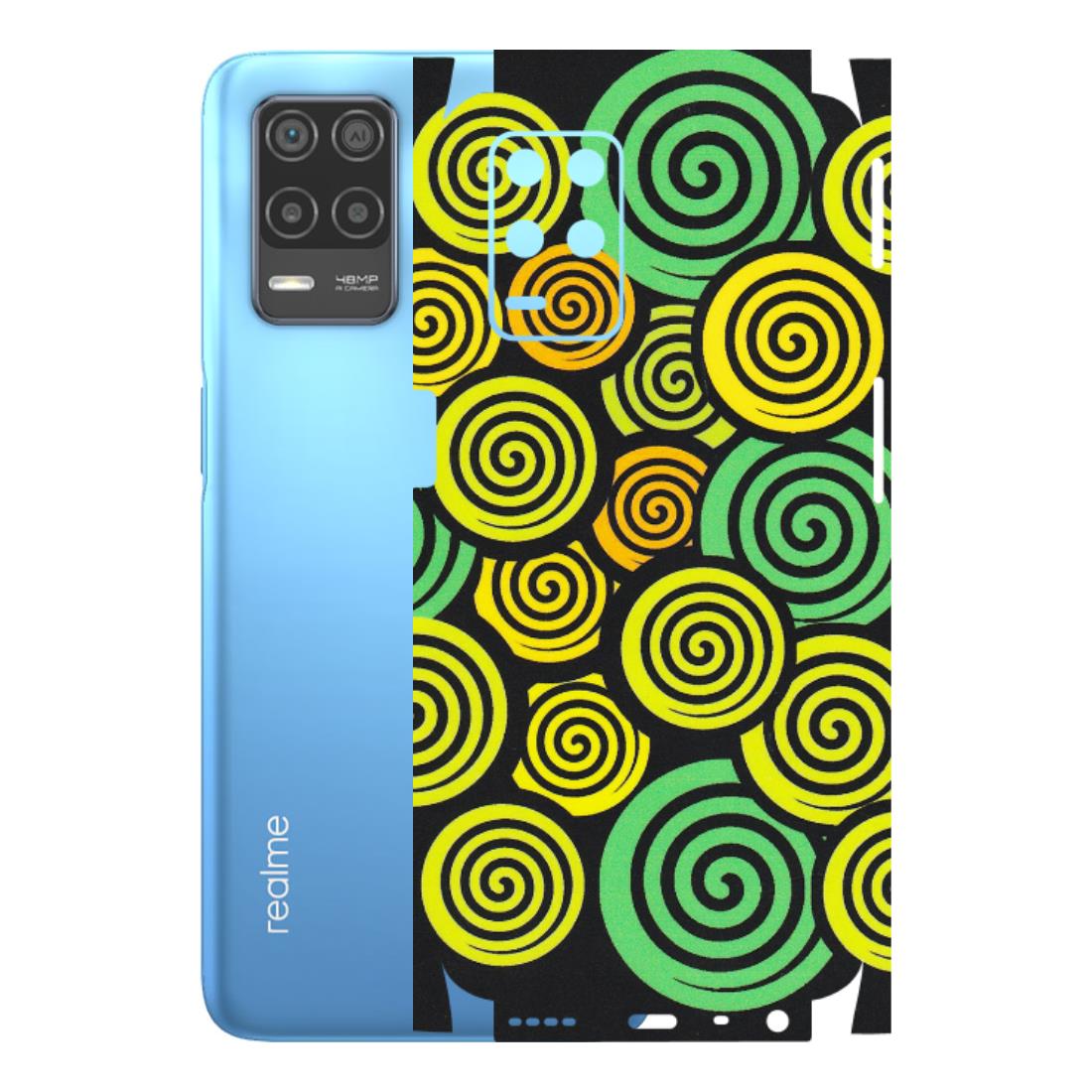 Realme Phone Skins (All Models) - Crazy Spiral - Matte Finish (M-91) Realme 8 (4G)