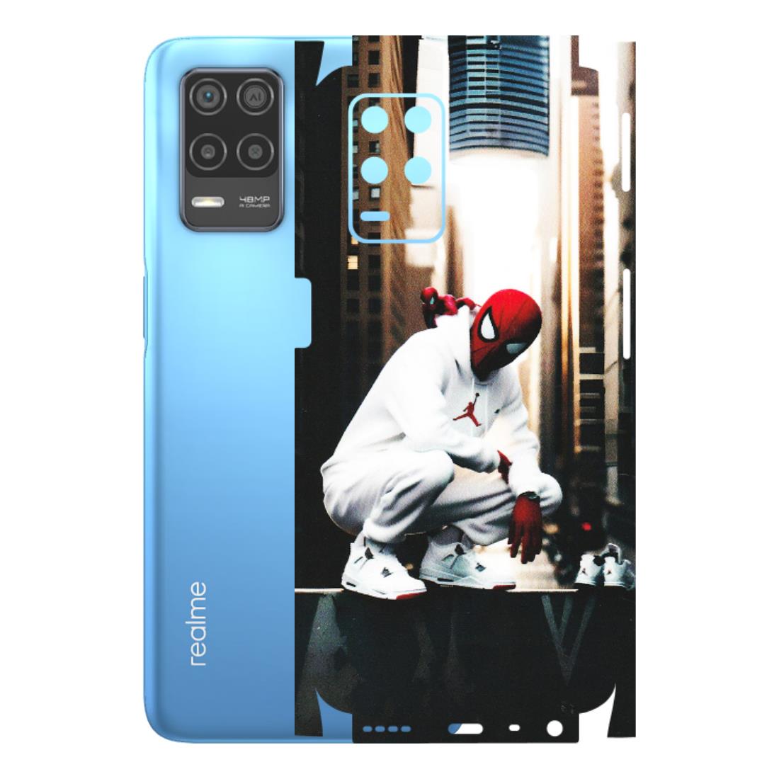 Realme Phone Skins (All Models) - Sportsman Spider Man - Matte Finish (M-94) Realme 8 (4G)