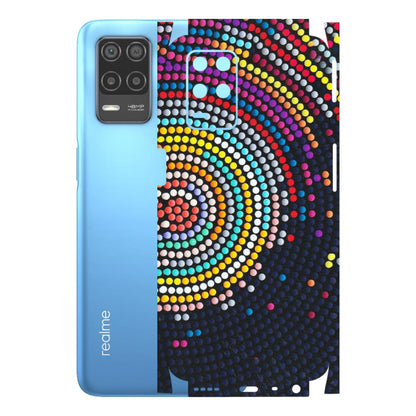 Realme Phone Skins (All Models) - Rainbow Dot Mandala - Matte Finish (M-97) Realme 8 (4G)