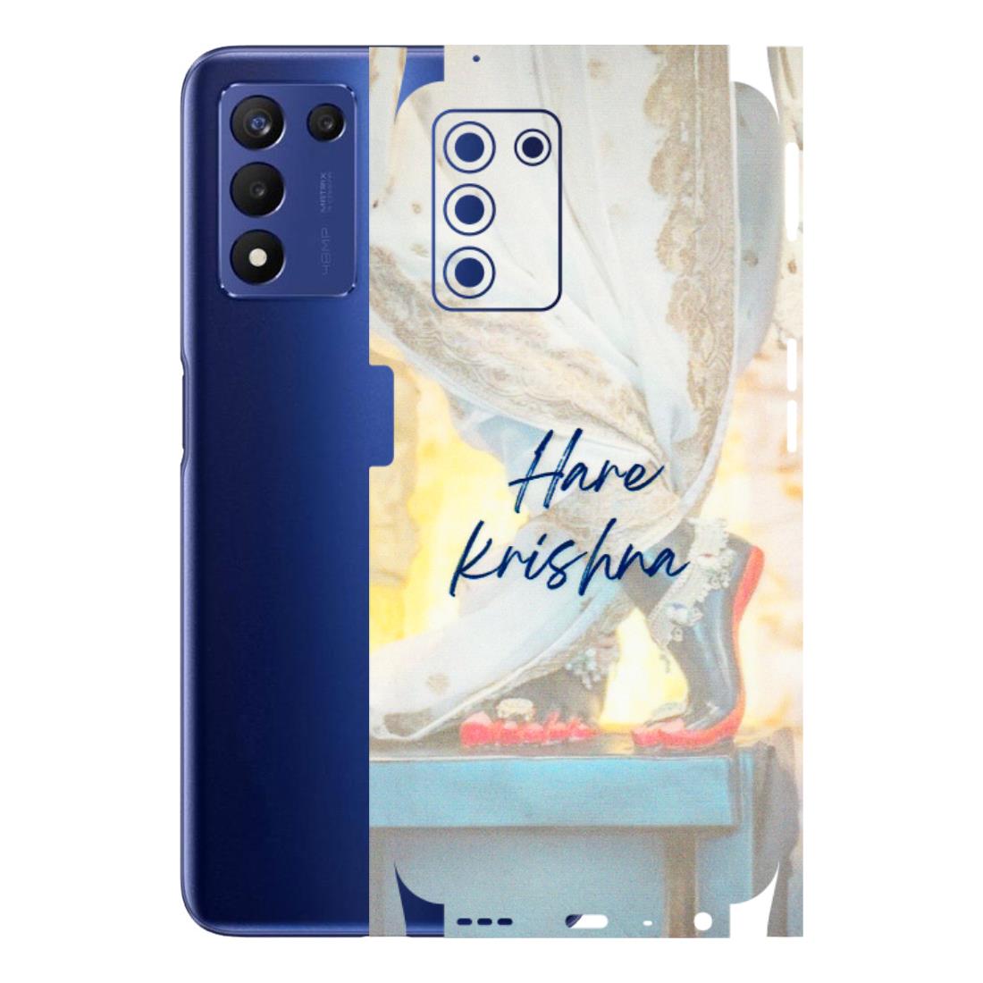 Realme Phone Skins (All Models) - Hare Krishna - 3D Embossed Finish (L-03) Realme 9 5G SE
