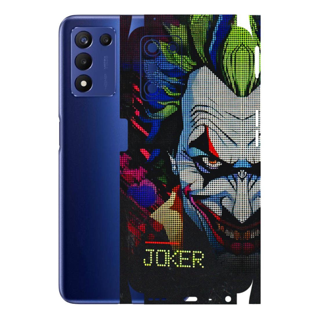 Realme Phone Skins (All Models) - Joker Dot Matrix - 3D Embossed Finish (L-08) Realme 9 5G SE