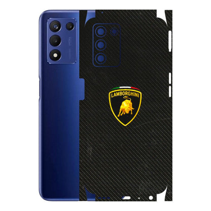 Realme Phone Skins (All Models) - Dotted Lambo - 3D Embossed Finish (L-105) Realme 9 5G SE