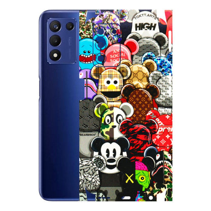 Realme Phone Skins (All Models) - More Mickey Mouses - 3D Embossed Finish (L-118) Realme 9 5G SE