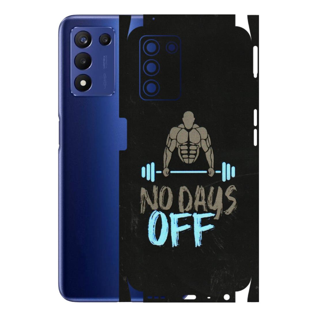 Realme Phone Skins (All Models) - Gym Lover - 3D Embossed Finish (L-127) Realme 9 5G SE