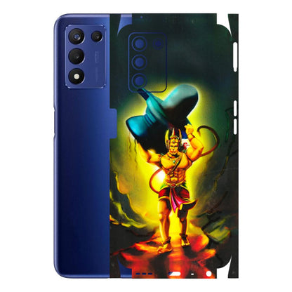 Realme Phone Skins (All Models) - Hanuman Ji - 3D Embossed Finish (L-128) Realme 9 5G SE