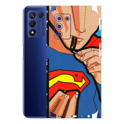 Realme Phone Skins (All Models) - Superman Sutta - 3D Embossed Finish (L-130) Realme 9 5G SE