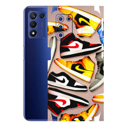 Realme Phone Skins (All Models) - Sneaker Lover - 3D Embossed Finish (L-135) Realme 9 5G SE