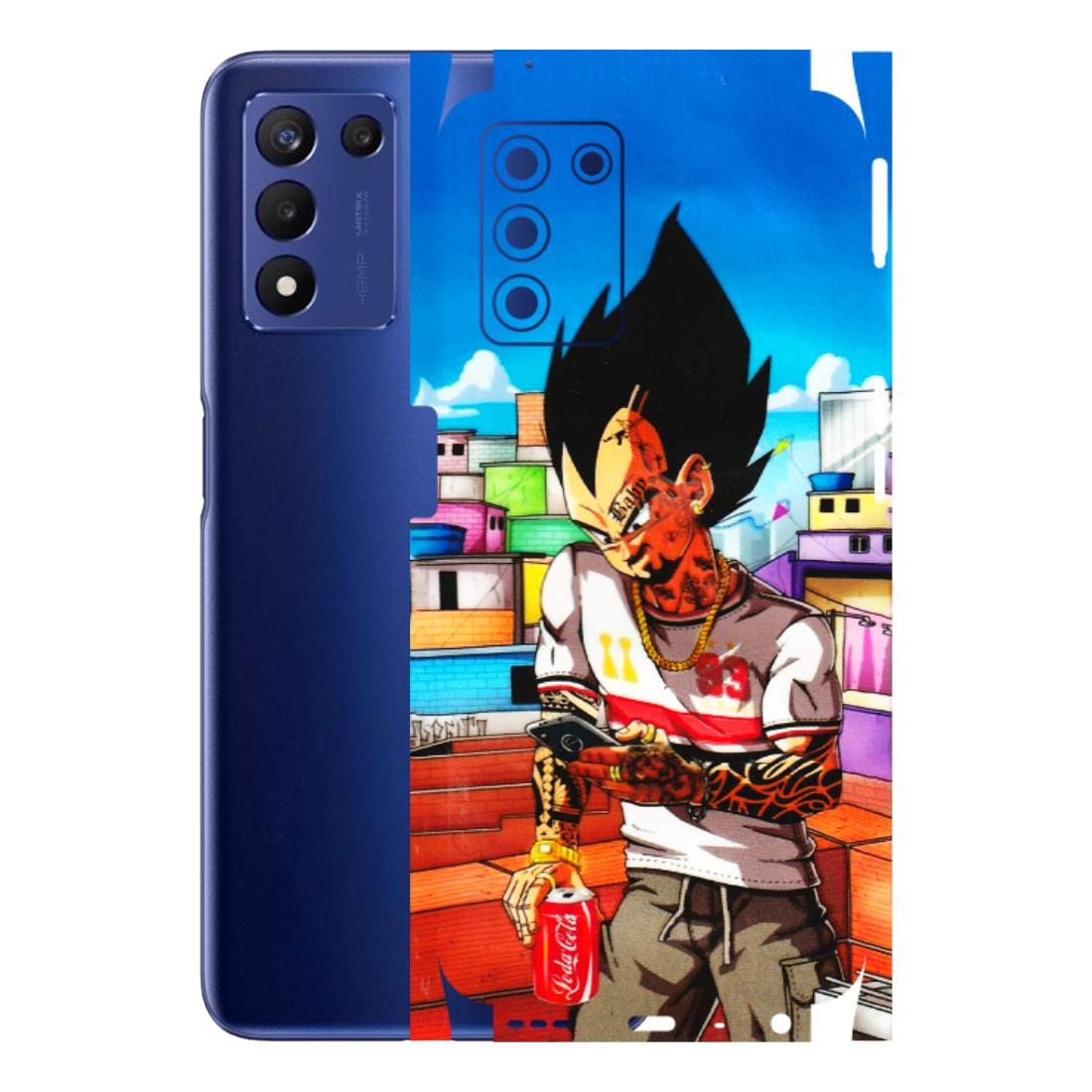 Realme Phone Skins (All Models) - Vegeta - 3D Embossed Finish (L-136) Realme 9 5G SE