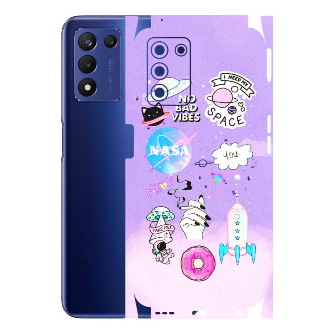 Realme Phone Skins (All Models) - I Need My Nasa   Skin - 3D Embossed Finish (L-149) Realme 9 5G SE