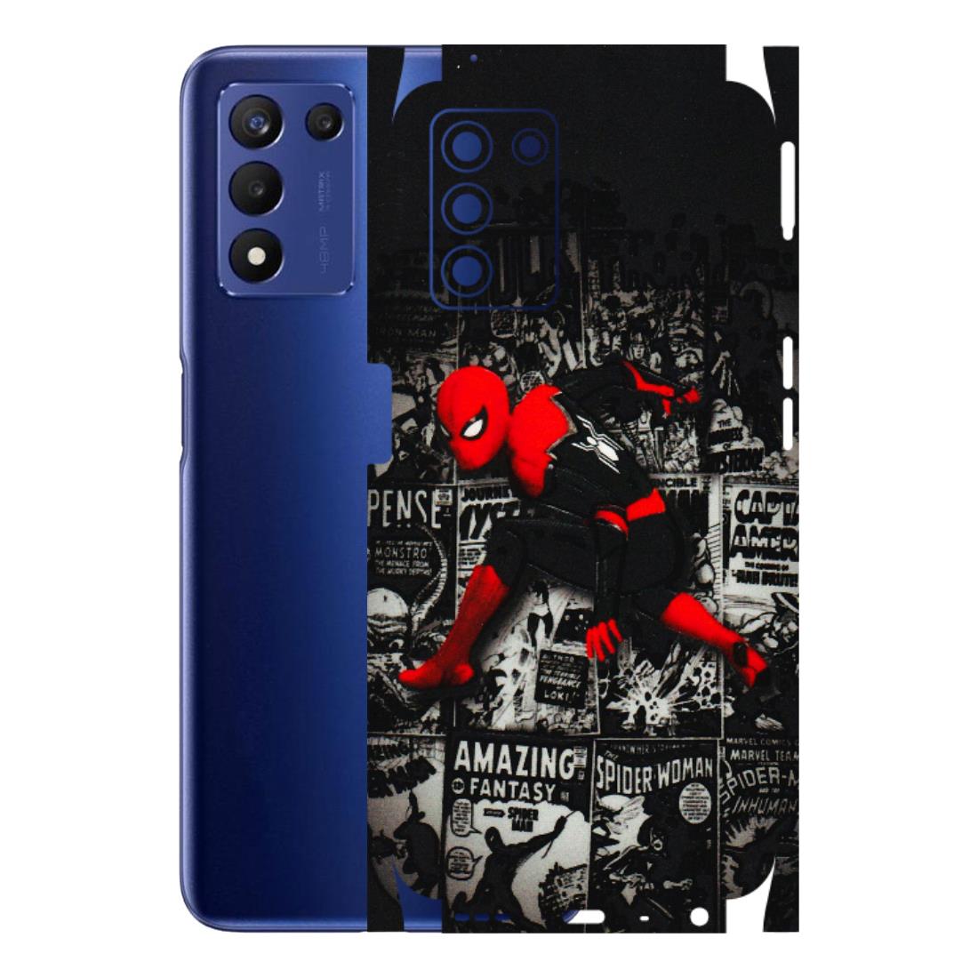 Realme Phone Skins (All Models) - SpiderMan New - 3D Embossed Finish (L-162) Realme 9 5G SE