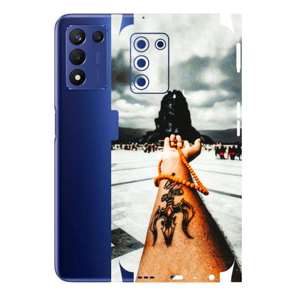 Realme Phone Skins (All Models) - Jai Adiyogi Mahakaal - 3D Embossed Finish (L-164) Realme 9 5G SE