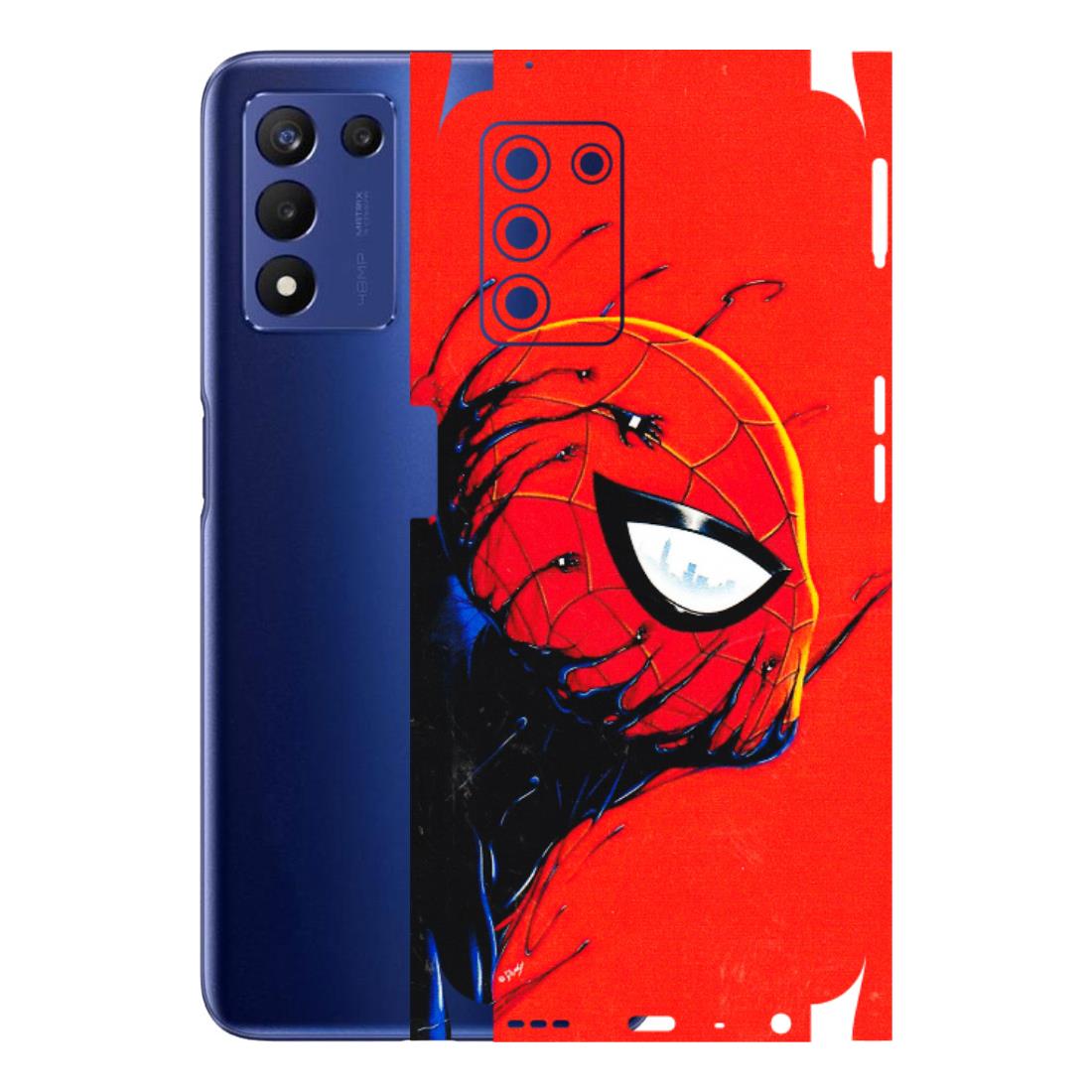 Realme Phone Skins (All Models) - Spiderman Face Venom - 3D Embossed Finish (L-165) Realme 9 5G SE