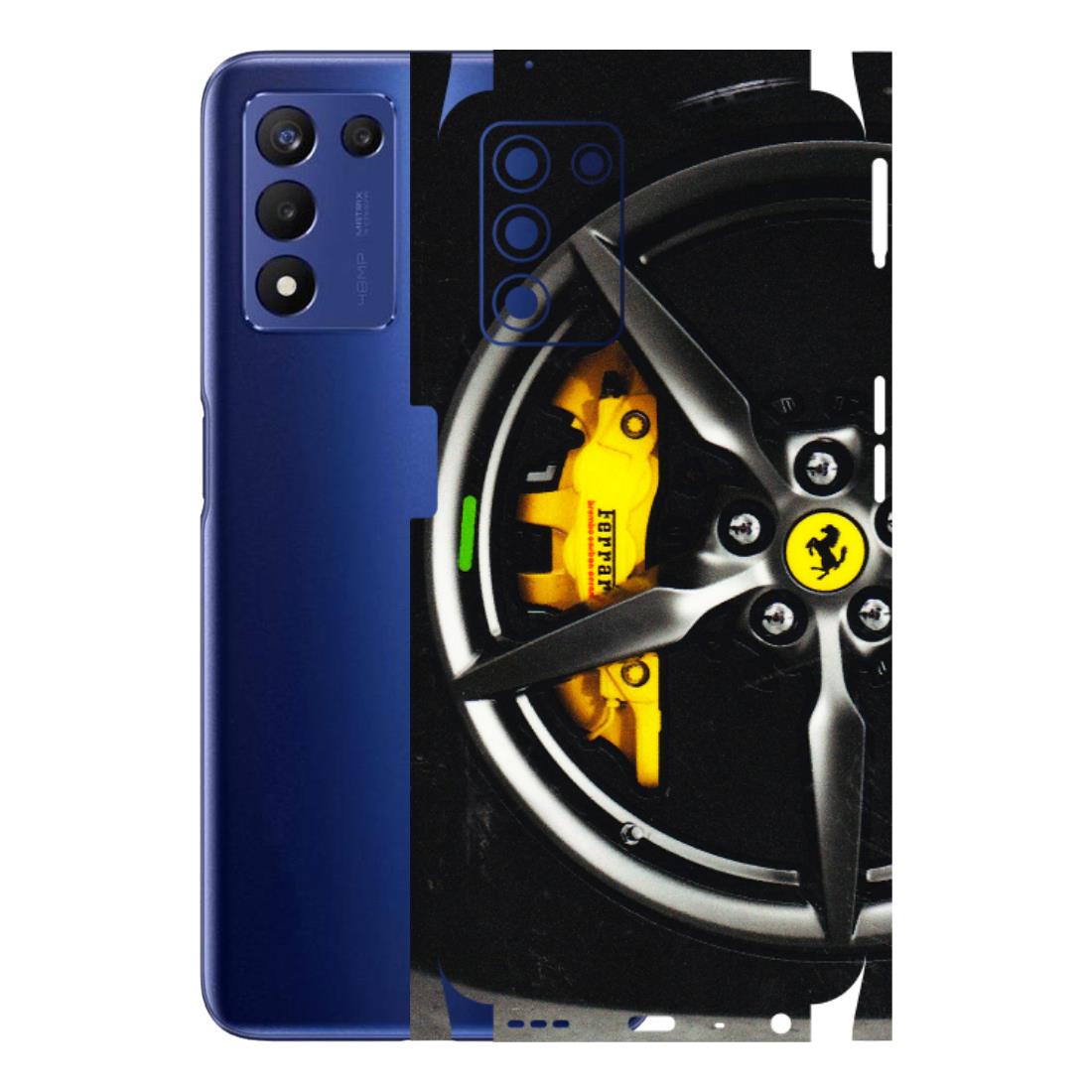 Realme Phone Skins (All Models) - Ferrari Wheel Alloy - 3D Embossed Finish (L-173) Realme 9 5G SE