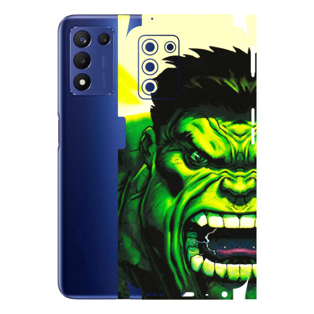 Realme Phone Skins (All Models) - Hulk - 3D Embossed Finish (L-180) Realme 9 5G SE