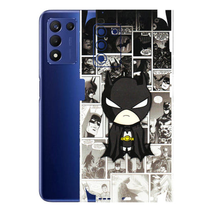 Realme Phone Skins (All Models) - Toon Batman - 3D Embossed Finish (L-182) Realme 9 5G SE