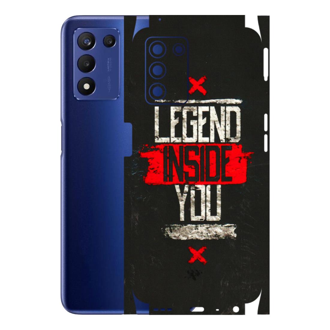 Realme Phone Skins (All Models) - Legend Inside You - 3D Embossed Finish (L-186) Realme 9 5G SE