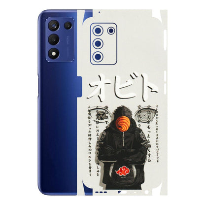 Realme Phone Skins (All Models) - Obito Anime Eye - 3D Embossed Finish (L-19) Realme 9 5G SE