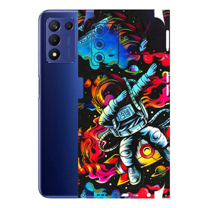 Realme Phone Skins (All Models) - Astronaut Dope - 3D Embossed Finish (L-191) Realme 9 5G SE