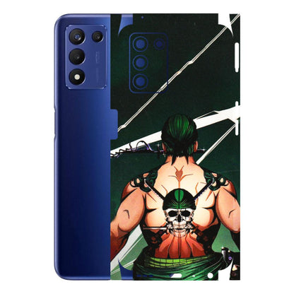 Realme Phone Skins (All Models) - Zoro Anime - 3D Embossed Finish (L-23) Realme 9 5G SE