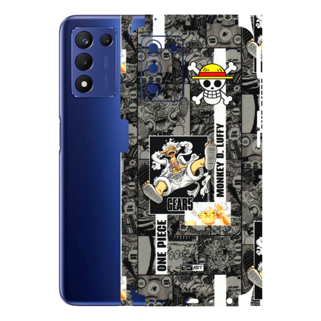 Realme Phone Skins (All Models) - Cuffy Anime MonkeyCamic - 3D Embossed Finish (L-242) Realme 9 5G SE