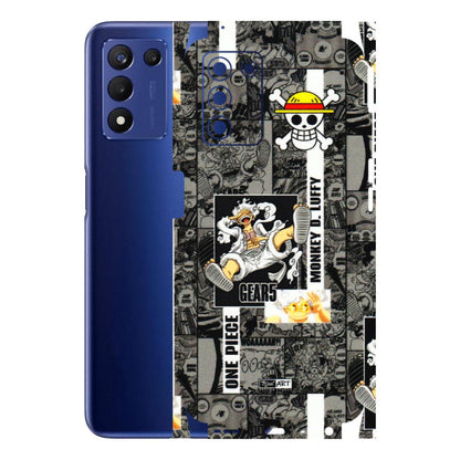 Realme Phone Skins (All Models) - Cuffy Anime MonkeyCamic - 3D Embossed Finish (L-242) Realme 9 5G SE