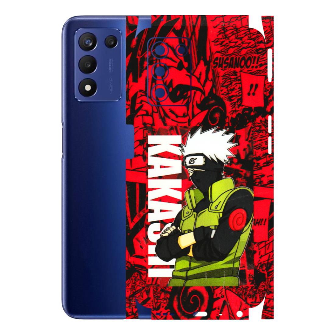 Realme Phone Skins (All Models) - Kakashi Red Anime - 3D Embossed Finish (L-251) Realme 9 5G SE