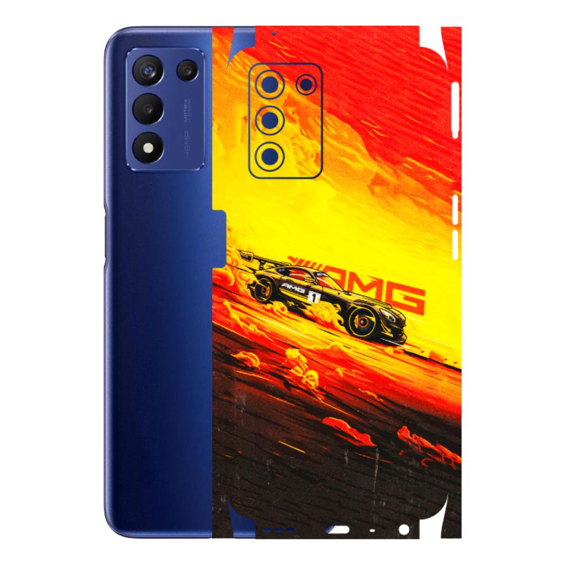 Realme Phone Skins (All Models) - AMG Car Speed Cover - 3D Embossed Finish (L-256) Realme 9 5G SE