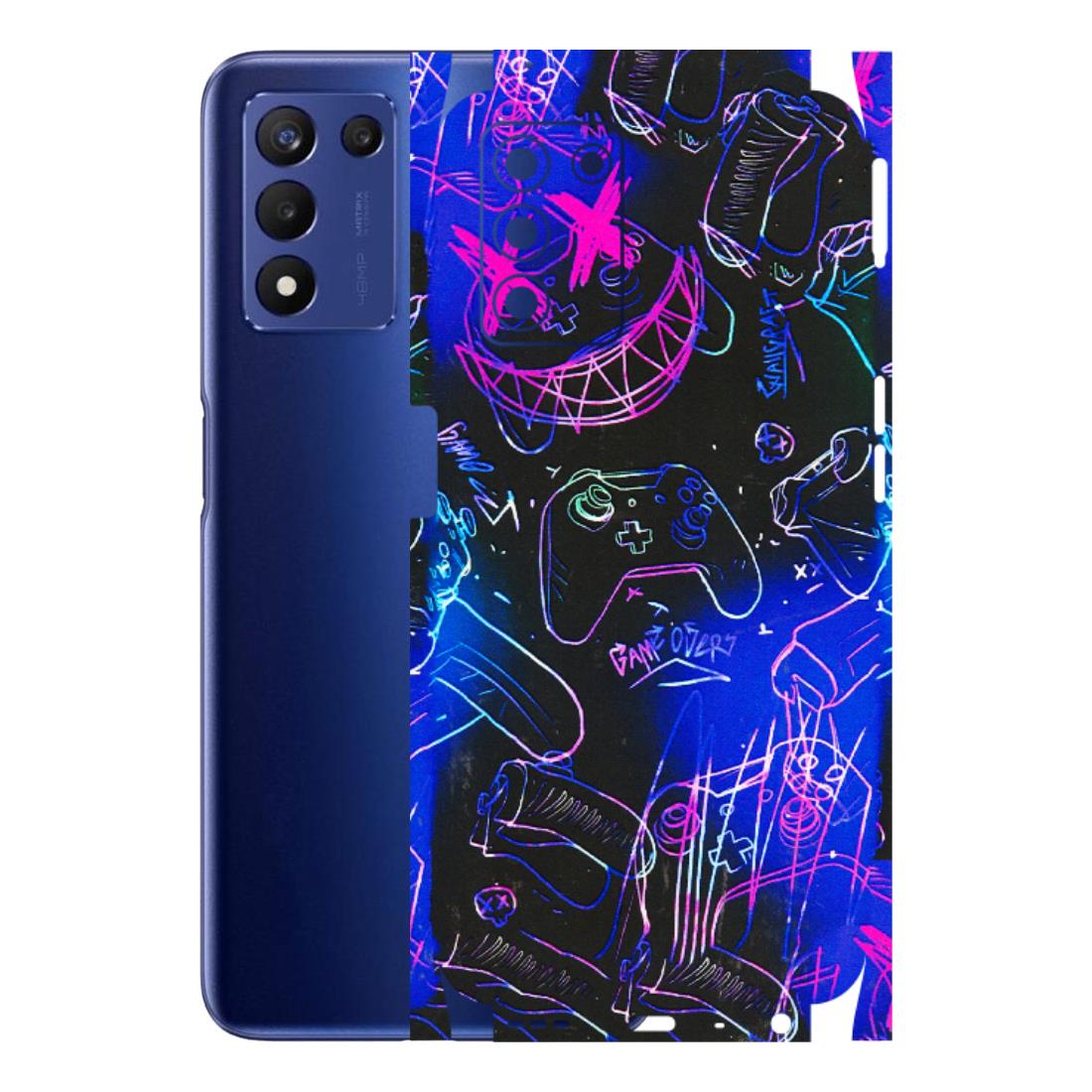 Realme Phone Skins (All Models) - Gamers Paradise - 3D Embossed Finish (L-258) Realme 9 5G SE