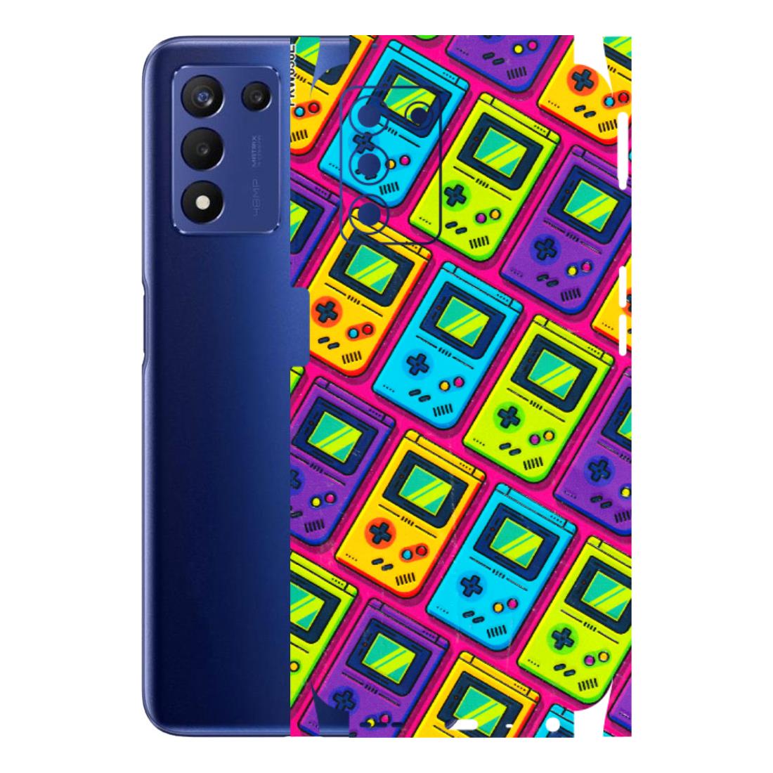 Realme Phone Skins (All Models) - Gameboy Colourful - 3D Embossed Finish (L-266) Realme 9 5G SE