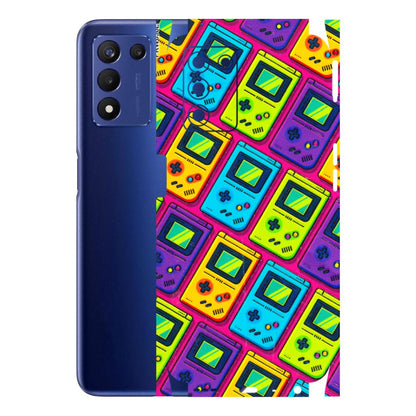 Realme Phone Skins (All Models) - Gameboy Colourful - 3D Embossed Finish (L-266) Realme 9 5G SE