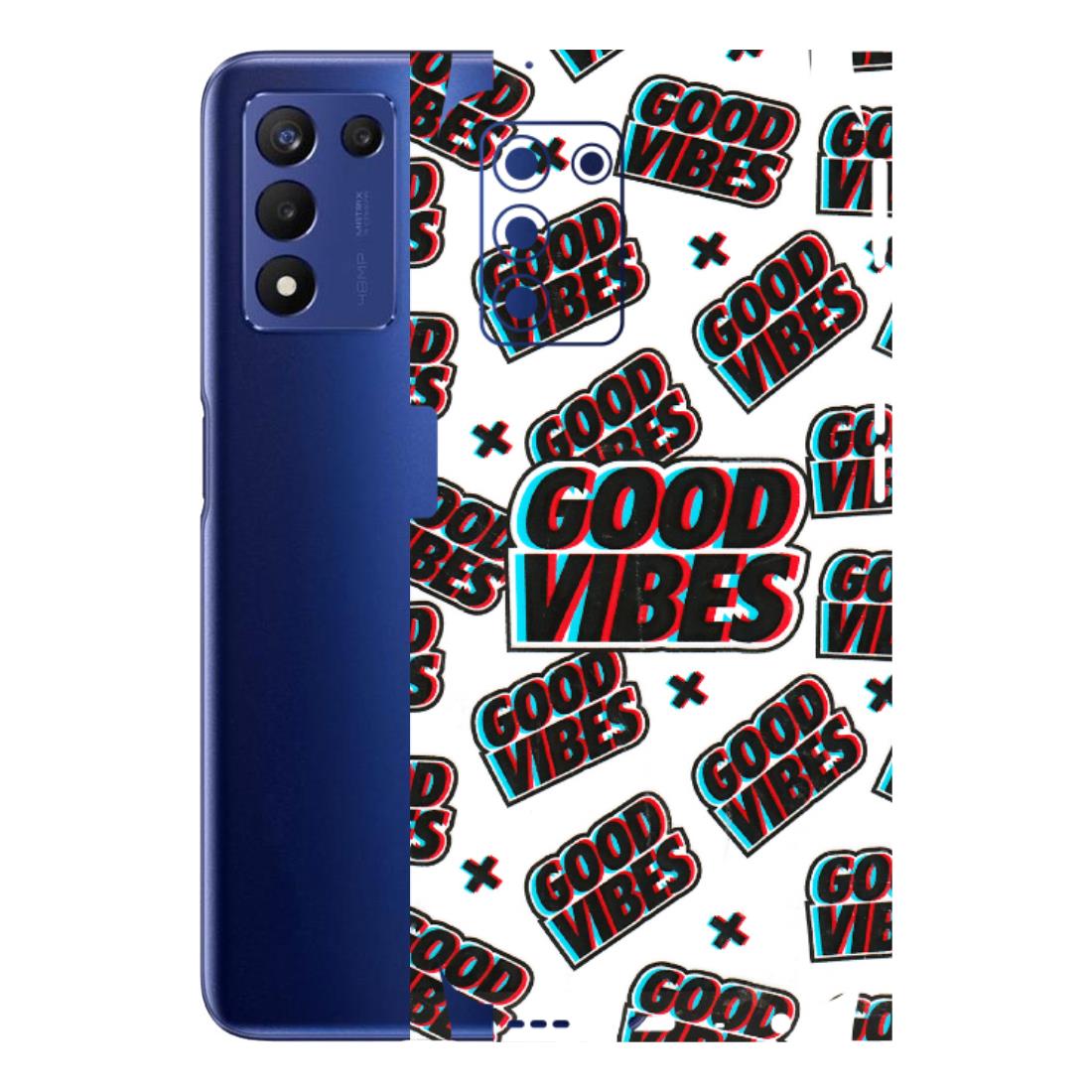 Realme Phone Skins (All Models) - Good Vibes - 3D Embossed Finish (L-282) Realme 9 5G SE