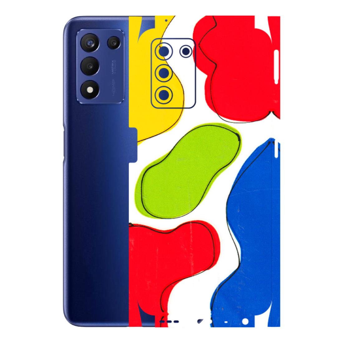 Realme Phone Skins (All Models) - RGB Colour Paint - 3D Embossed Finish (L-284) Realme 9 5G SE