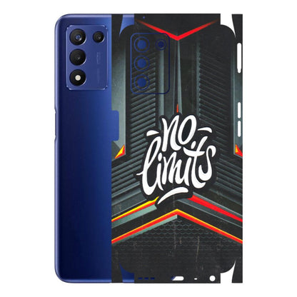 Realme Phone Skins (All Models) - No Limits - 3D Embossed Finish (L-286) Realme 9 5G SE