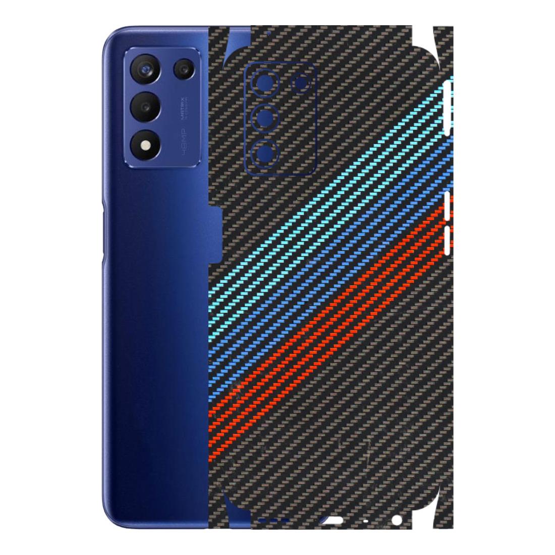 Realme Phone Skins (All Models) - Carbon BM - 3D Embossed Finish (L-302) Realme 9 5G SE