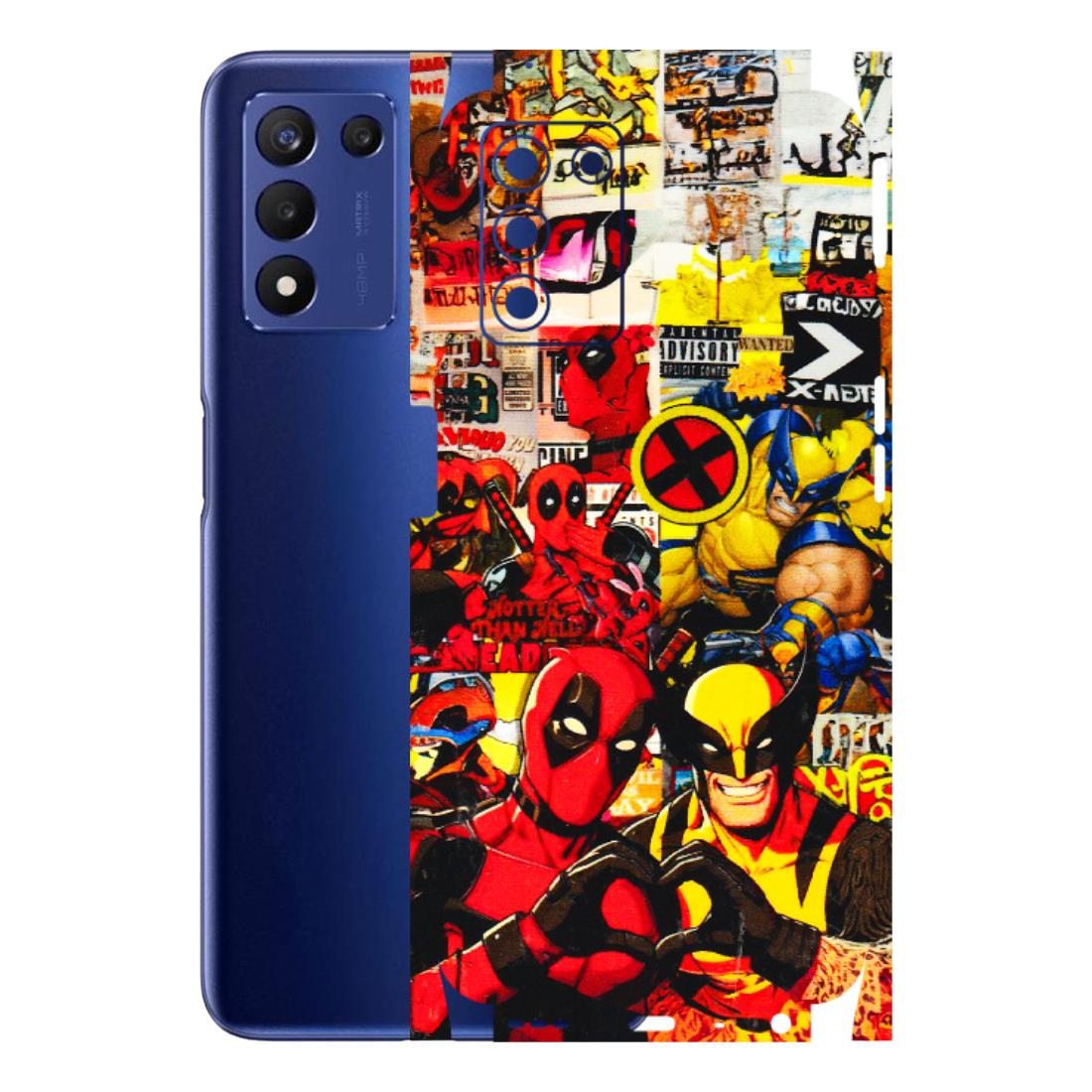 Realme Phone Skins (All Models) - Spidy Wolverine - 3D Embossed Finish (L-310) Realme 9 5G SE