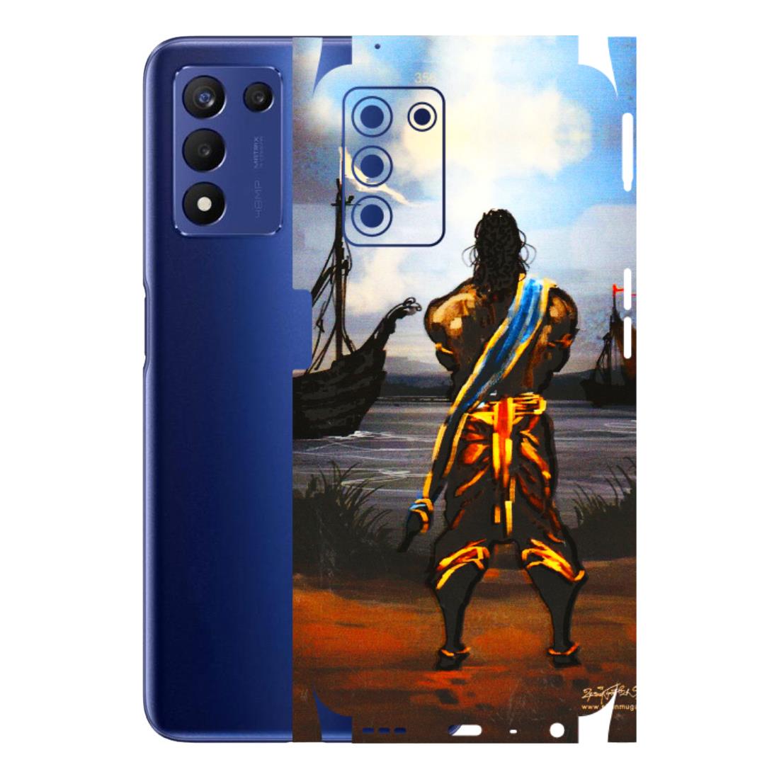 Realme Phone Skins (All Models) - Heavenly God Figure - 3D Embossed Finish (L-34) Realme 9 5G SE