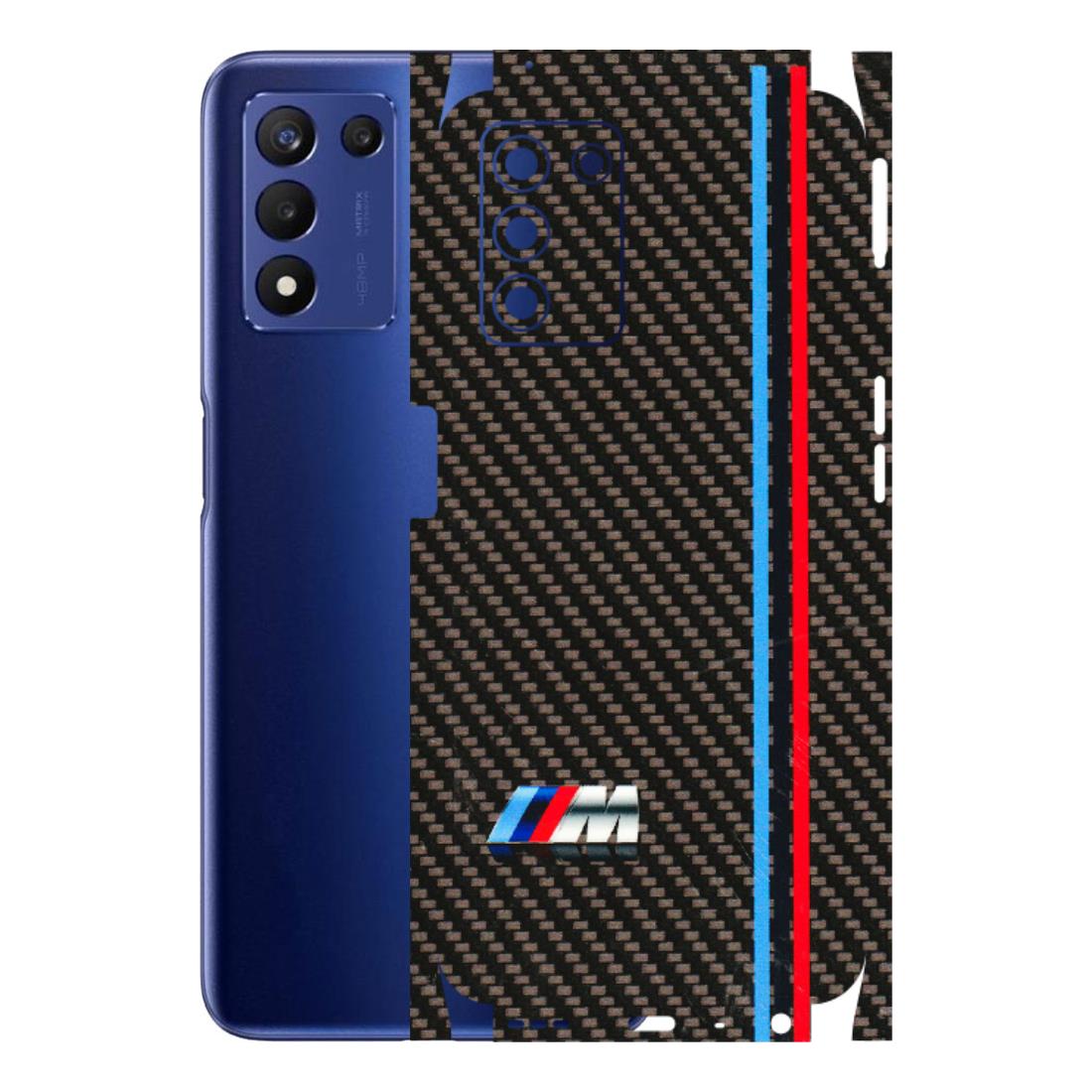 Realme Phone Skins (All Models) - BM Carbon Fiber Feels - 3D Embossed Finish (L-38) Realme 9 5G SE