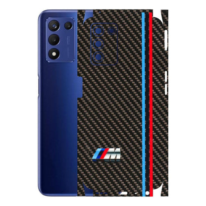 Realme Phone Skins (All Models) - BM Carbon Fiber Feels - 3D Embossed Finish (L-38) Realme 9 5G SE