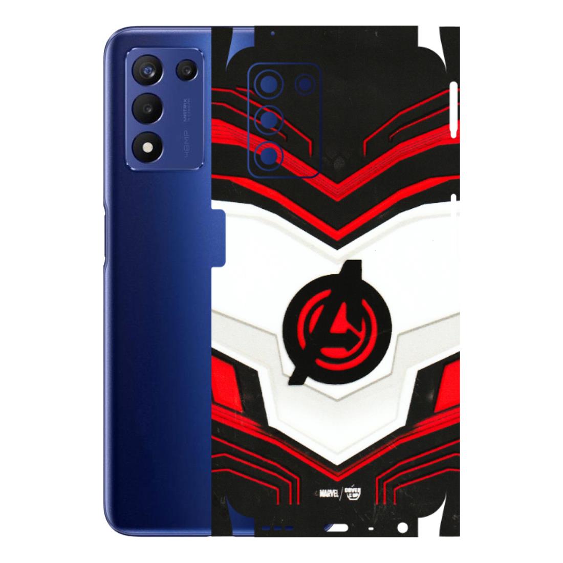 Realme Phone Skins (All Models) - Avengers Logo - 3D Embossed Finish (L-55) Realme 9 5G SE