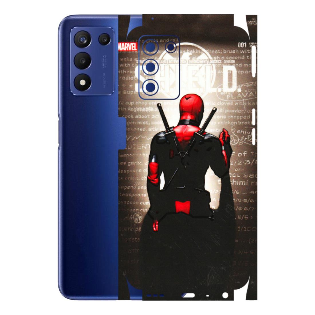 Realme Phone Skins (All Models) - Deadpool - 3D Embossed Finish (L-56) Realme 9 5G SE
