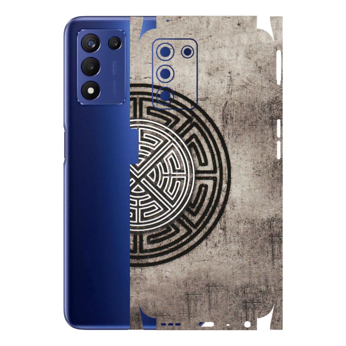 Realme Phone Skins (All Models) - Mysterious Circular Design - 3D Embossed Finish (L-63) Realme 9 5G SE