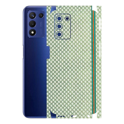 Realme Phone Skins (All Models) - Gucci Fabric Pattern - 3D Embossed Finish (L-73) Realme 9 5G SE