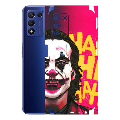 Realme Phone Skins (All Models) - Joker Evil Laugh - 3D Embossed Finish (L-97) Realme 9 5G SE
