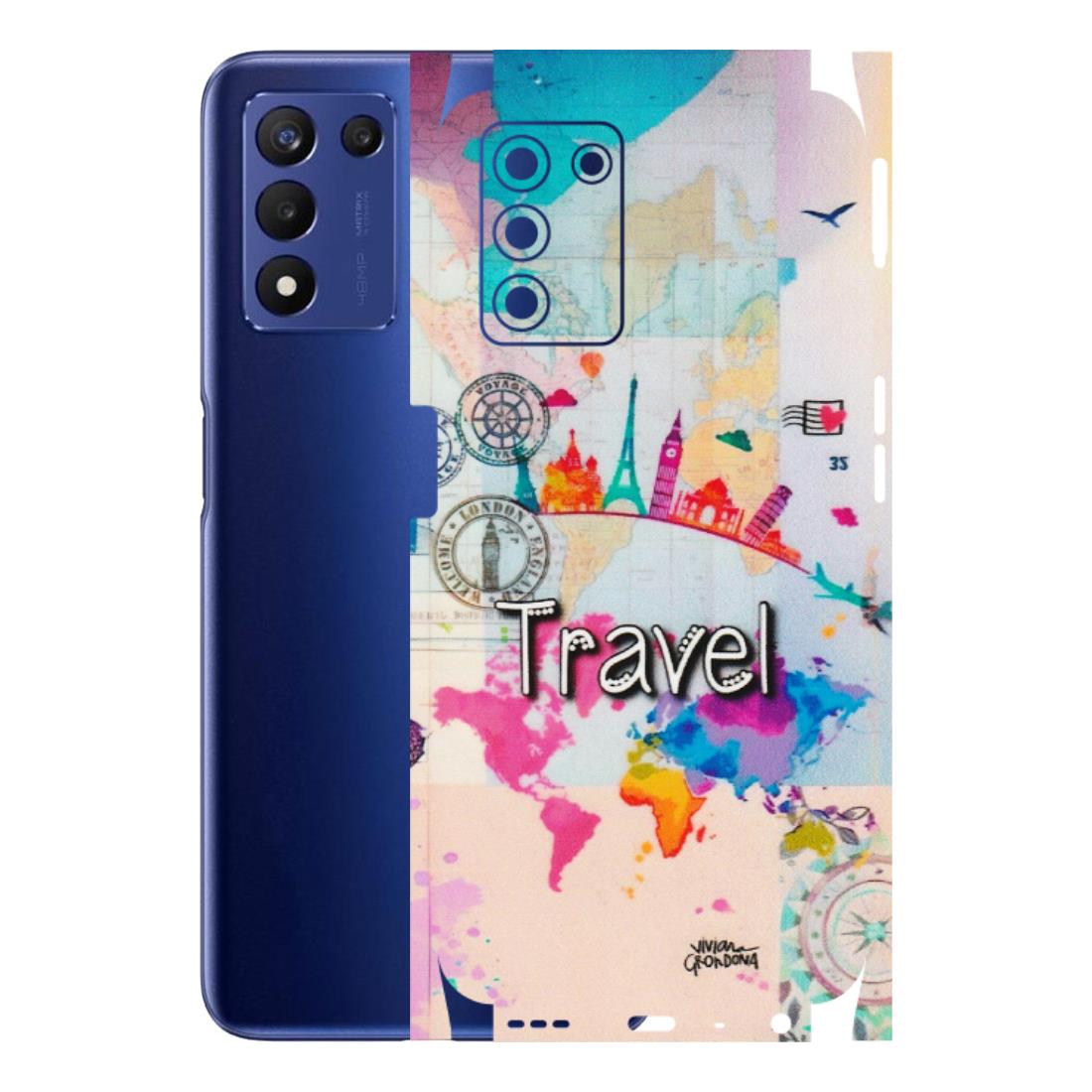 Realme Phone Skins (All Models) - Travel The Wonders - Matte Finish (M-108) Realme 9 5G SE